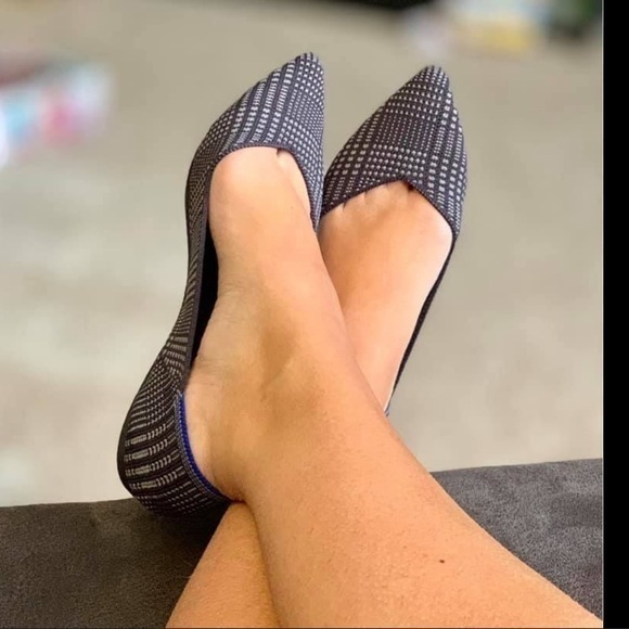 Rothy's Shoes - Rothys Glen Plaid Point Retired Unicorn Limited Edition Flats Size 7